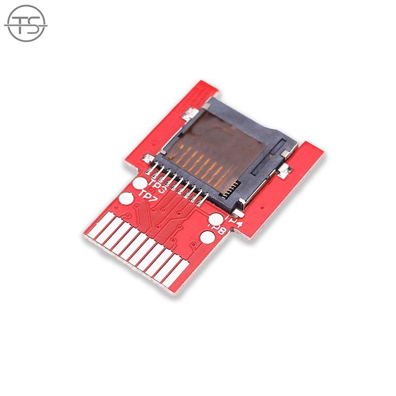 SONG Adapter MicroSD Adapter Micro SD2VITA for PSV Vita 3.60 Memory Card Red