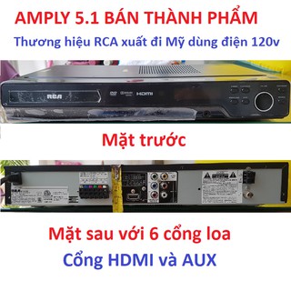 Amply - Bộ khuếch đại 5.1 bán thành phẩm điện AC120v xuất Mỹ