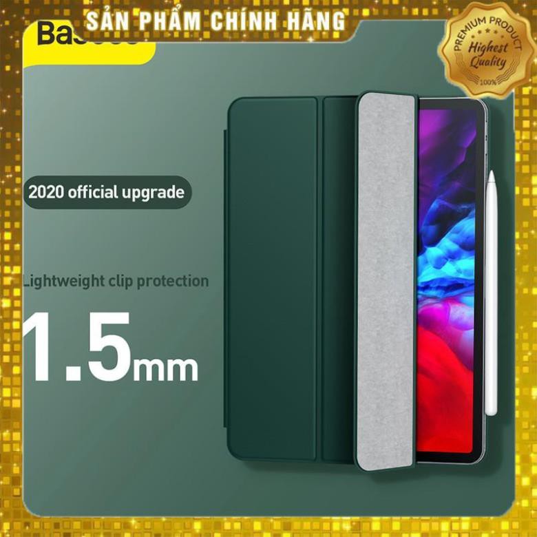 Bao da chống sốc siêu mỏng 1.5mm cho iPad Pro 12.9 2020 hiệu Baseus Simplism Gen 2 - Hàng chính hãng