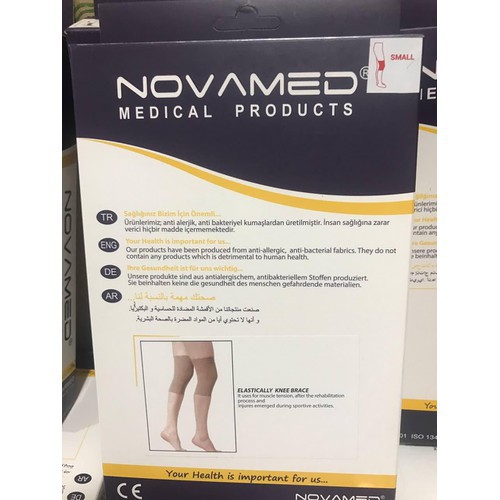 Vớ y khoa bó gối ngăn giản tĩnh Novamed Hộp 1 cái