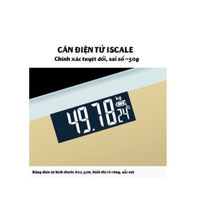 Cân sức khỏe iscale 180kg - Hàng cao cấp
