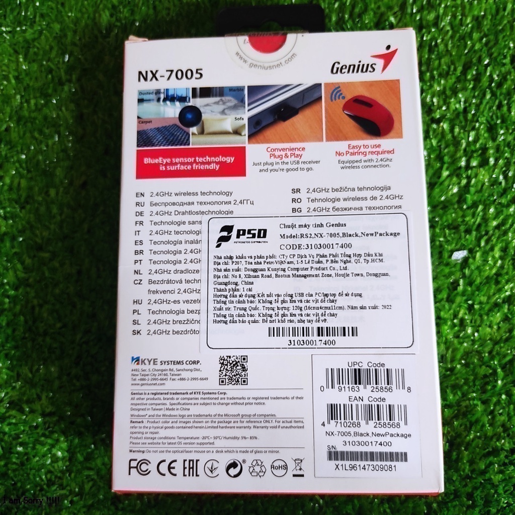 Chuột Không Dây Genius NX-7005