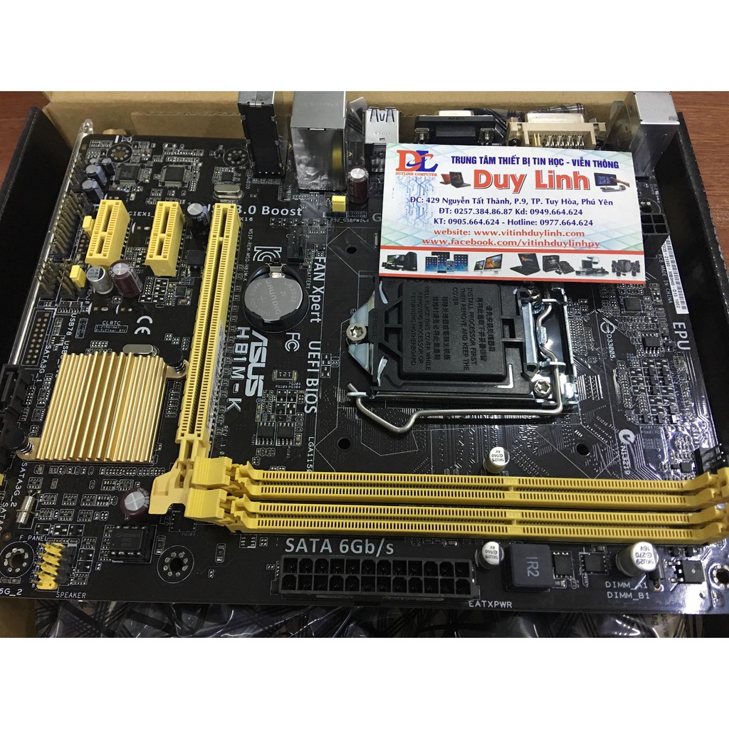 [Mã ELMS05 giảm 5% đơn 300k]Main ASUS H81 M-K,D,E Mới renew full hộp bảo hành 36 tháng | BigBuy360 - bigbuy360.vn