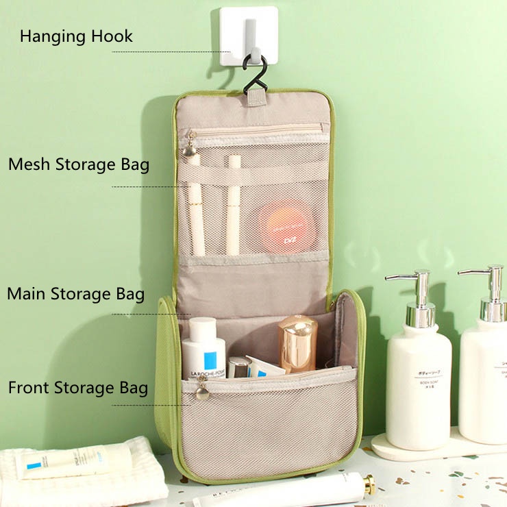 Túi Đựng Mỹ Phẩm Sức Chứa Lớn Tiện Dụng Cho Nữ