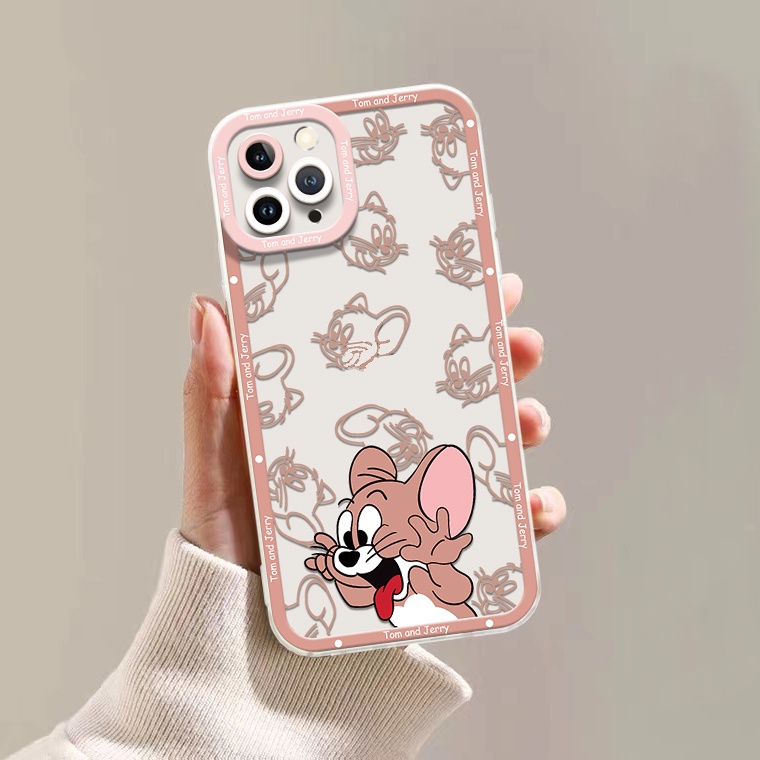 Ốp Điện Thoại Silicon TPU Mềm Trong Suốt Chống Sốc Cho IPhone 14 12 13 6 6S 7 8 Plus X XS XR 11 Pro Max