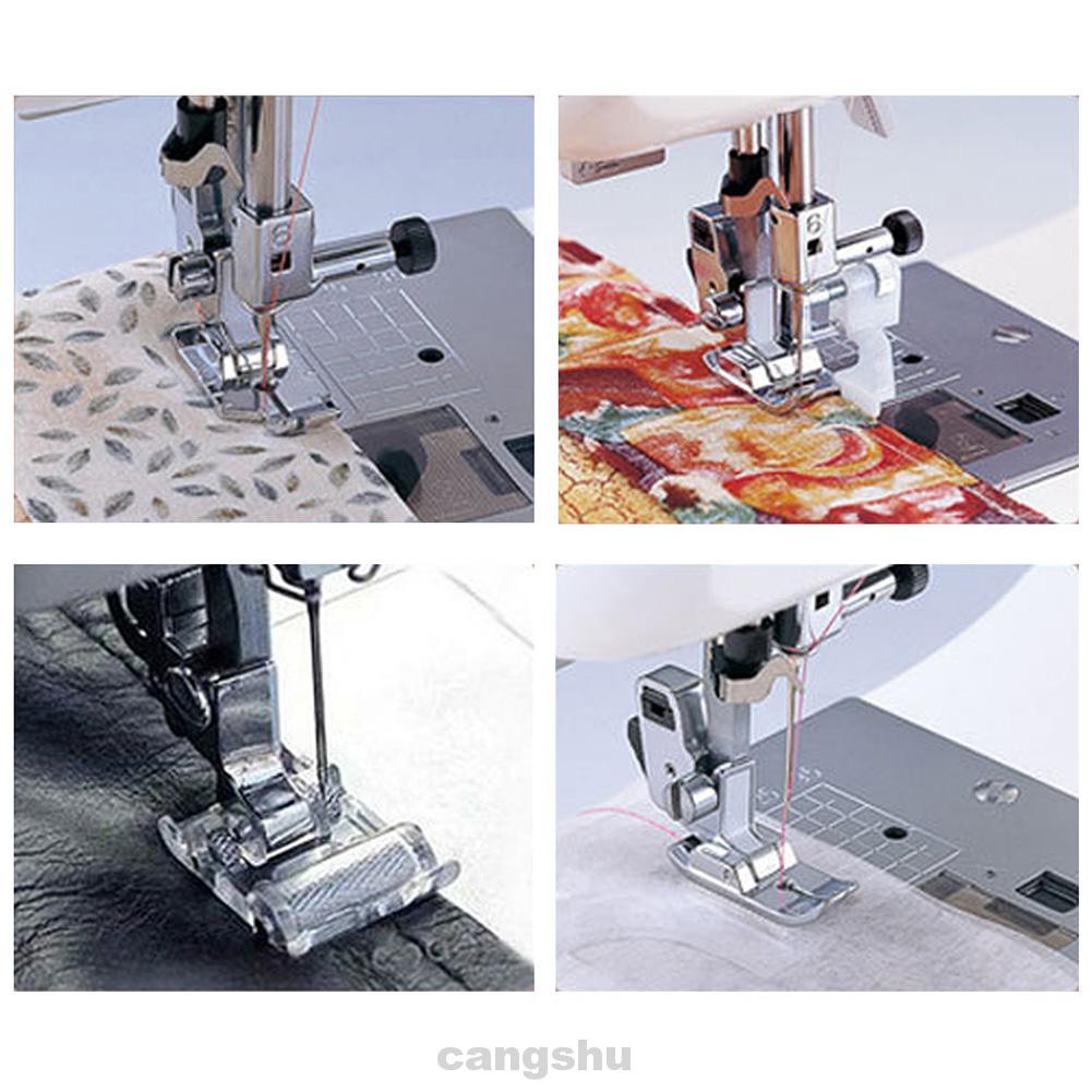 13pcs/Set Mini Spare Parts Braided Tailor Sewing Machine Accessories With Edge Clip Presser Feet