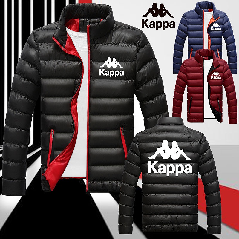 Mới Áo Khoác Phao Kappa Khóa Kéo Thời Trang Thu Đông Cho Nam