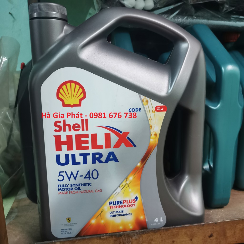 Nhớt Shell Helix Ultra 5W40