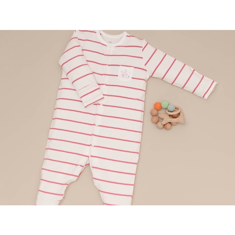 Body nous dài có tất chân size Newborn