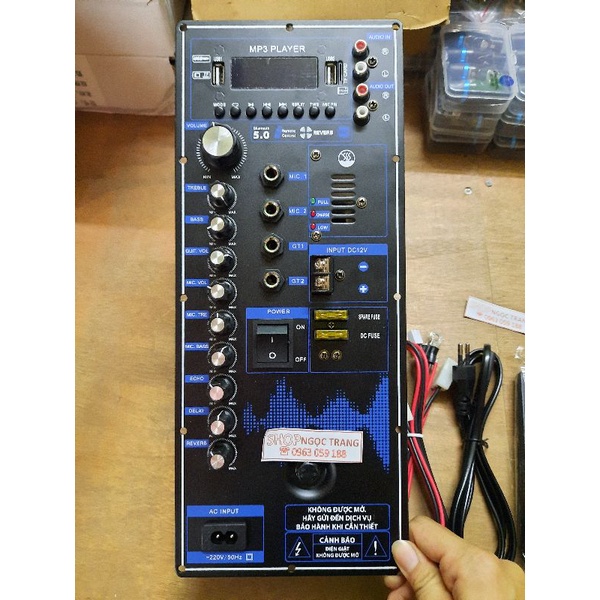 Mạch Loa Kéo Công Suất Lớn Chuyên Bass Đơn 50-40-30 Mạch Xuyến Cao Cấp