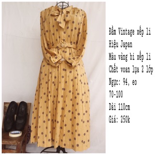Đầm Vintage hiệu japan