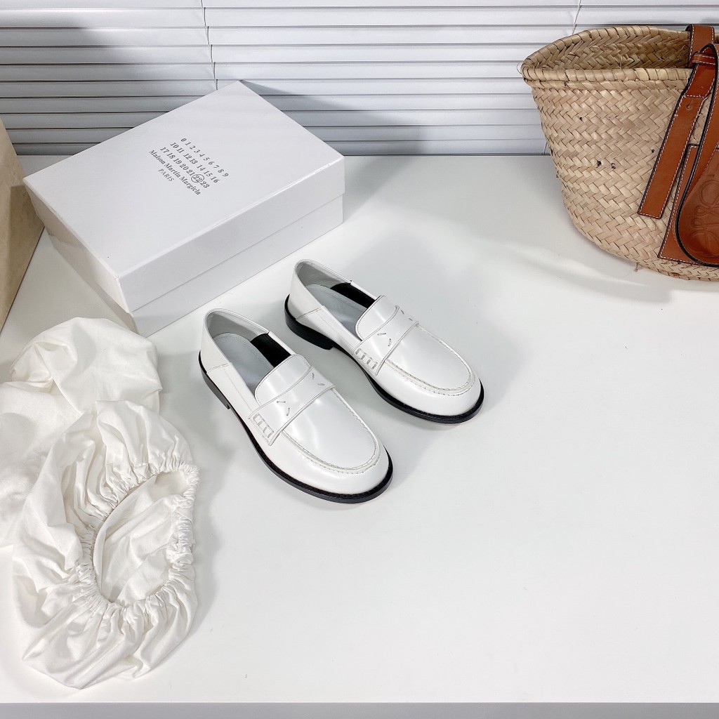 [Chính hãng+Fullbox] Giày oxford da thật cao cấp Maison Margiela thiết kế sang trọng và cá tính | BigBuy360 - bigbuy360.vn