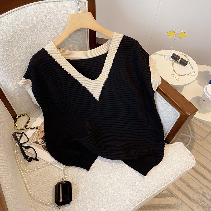 Áo Sát Nách Cổ Chữ V Thiết Kế Mới Thời Trang Mùa Hè Dành Cho Nữ
