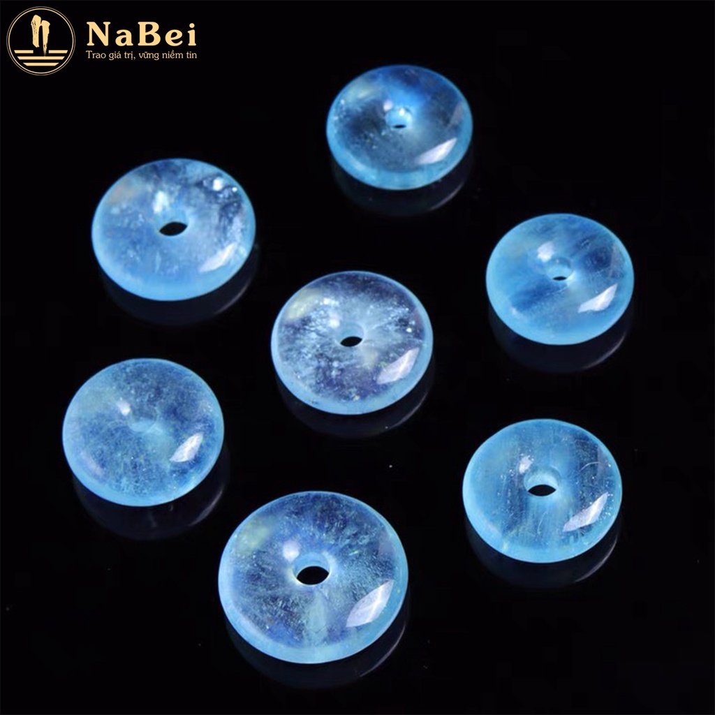 Charm Đồng Điếu Thạch Anh Tự Nhiên Mix Vòng Tay Cho Nam Nữ NB105 - Phong Thuỷ NaBei Store