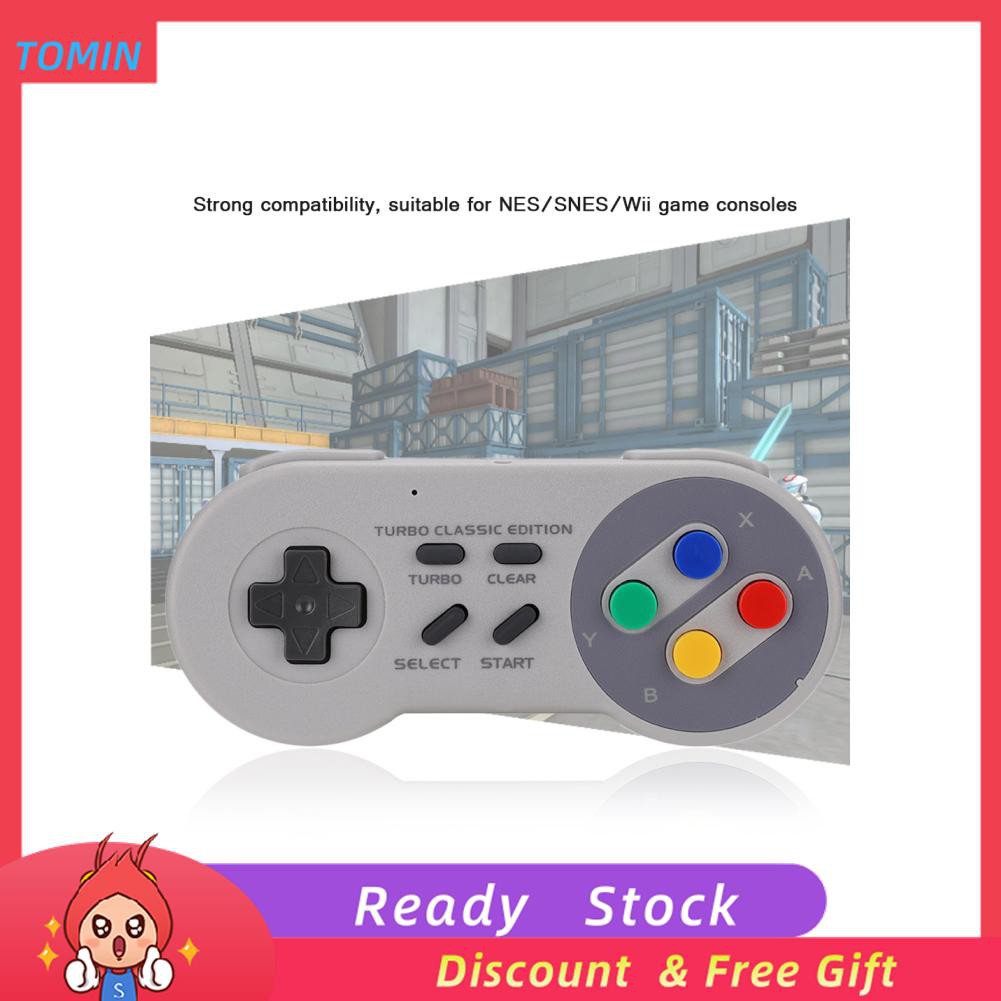 Tay Cầm Chơi Game Không Dây 2.4g Nes / Wii / Snes