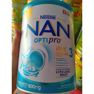 Sữa Bột Nan Nga Số 1,2,3,4 - 800G DATE 2023