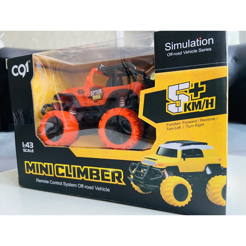 Đồ Chơi Cho Bé - Xe Điều Khiển Từ Xa Mini - Jeep Siêu Ngầu - Remote Control Car