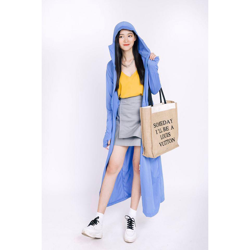 [Mã WASKT304 giảm 15% tối đa 30K đơn 99K] Áo Chống Nắng Toàn Thân Dáng Dài Nữ Thời Trang - Chống Nắng Tuyệt Đối | BigBuy360 - bigbuy360.vn