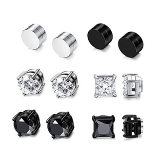 Set 2 Khuyên Tai Nam Châm Cá Tính Cho Cặp Đôi