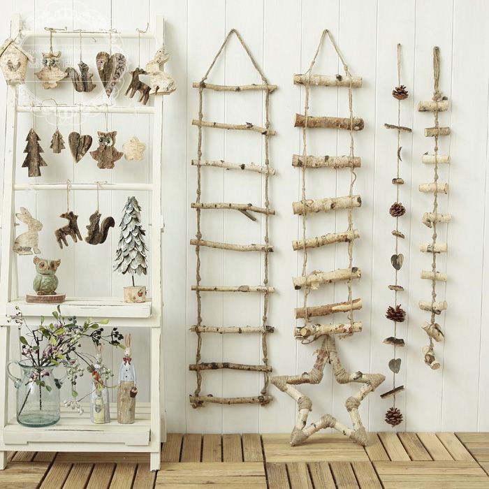 Thang Gỗ Đan Dây Trang Trí/Decor🪜