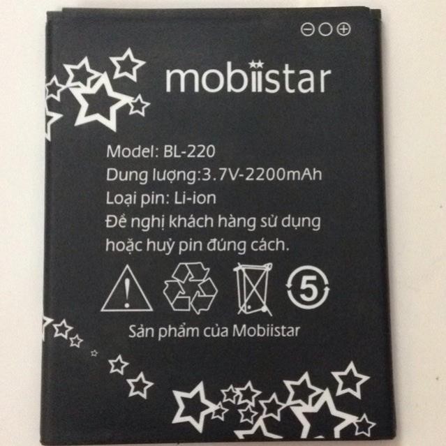 PIN MOBIISTAR LAI 504K E BL-220 ZIN HÃNG , cam kết uy tín chất lượng