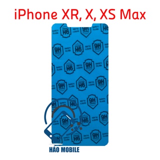 Dán cường lực dẻo nano trước sau full 95% cho iPhone XR, X, XS Max