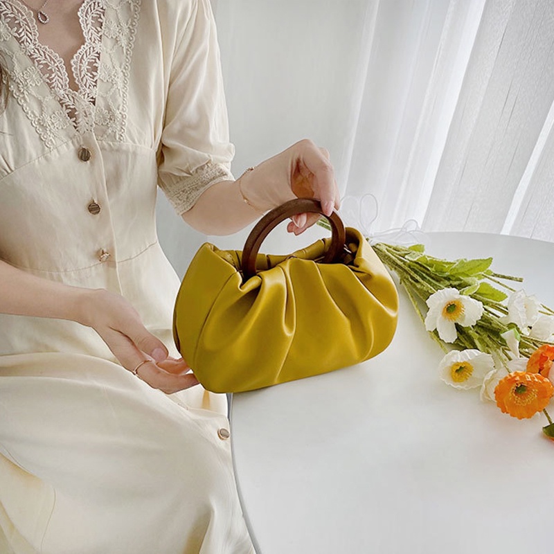 Túi xách IELGY da mềm kiểu đám mây nhỏ nhắn đáng yêu