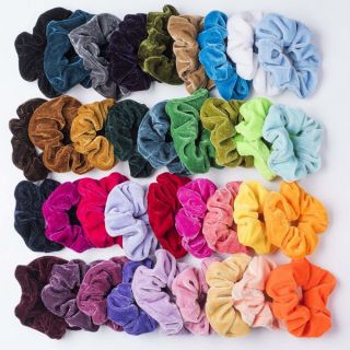 Dây buộc tóc Srunchies Nhung nhiều màu,dây buộc tóc,srunchies