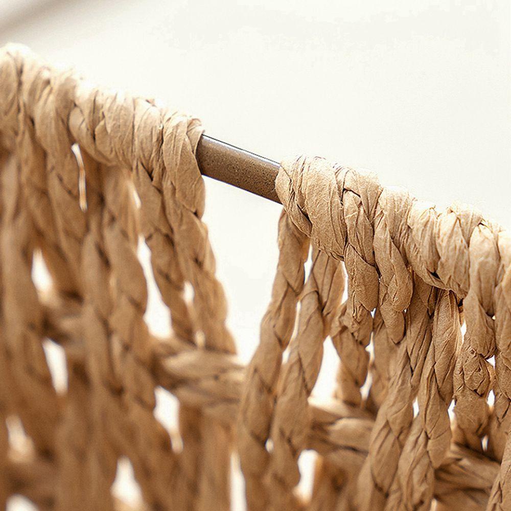 Giỏ Đựng Đồ Handmade Hình Khối Lập Phương Đa Năng Trang Trí Bàn Làm Việc
