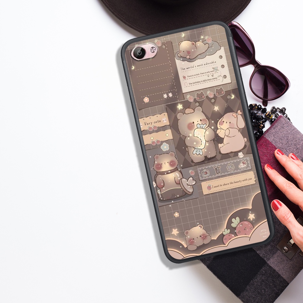 Ốp Lưng ViVo Y53 - Y55 - Y66 - Y67 - Y71 , In Hình Sinh Động, Dễ Thương Dành Cho Các Bạn Gái.