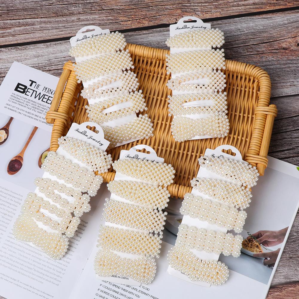 Bộ 5 Kẹp Tóc Thanh Lịch Cho Nữ