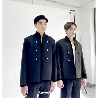 ÁO JACKET RICHARD ĐEN TWEED