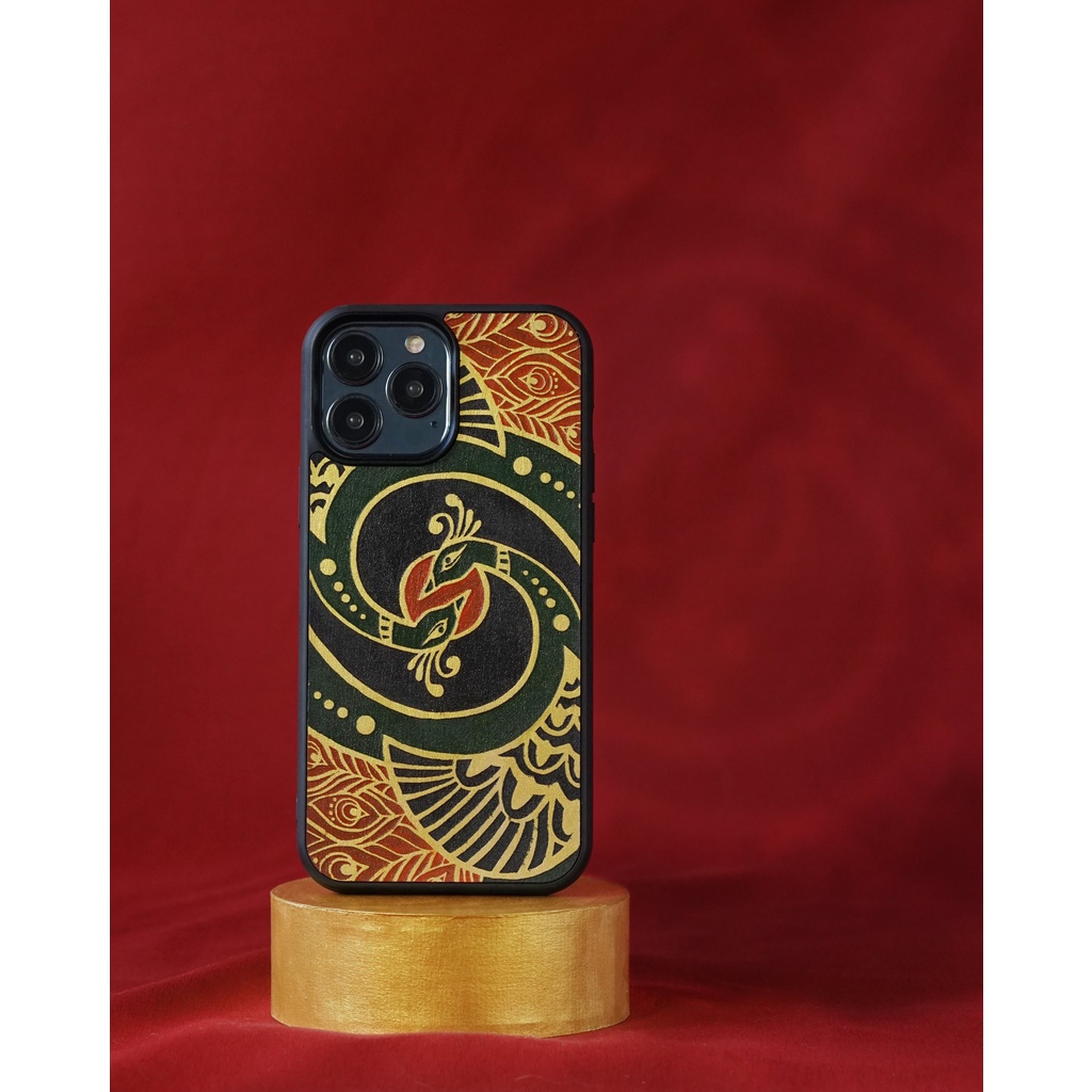 Ốp da Đỏ Case -  mẫu Vinh Hoa Phú Quý - Ốp lưng iphone/samsung Docase.vn