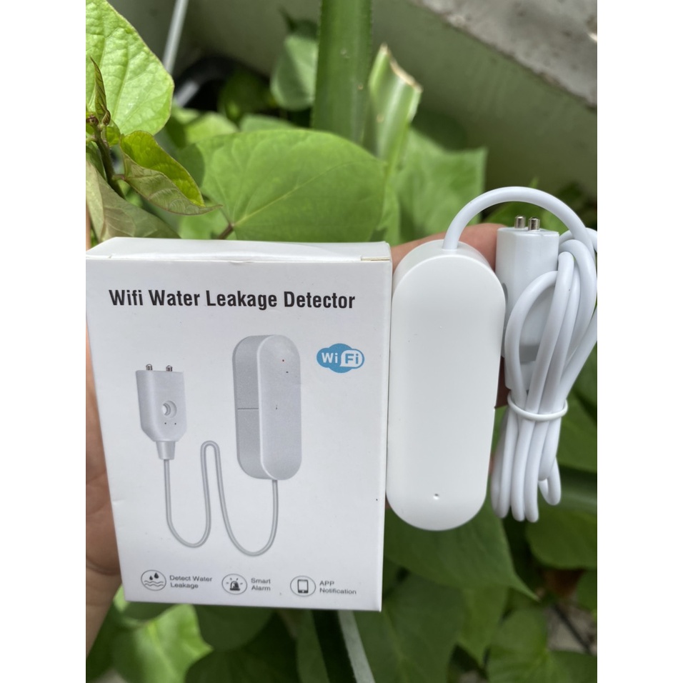 Cảm biến nước/ tràn ngập nước Tuya Wifi - Bảo hành 12 tháng