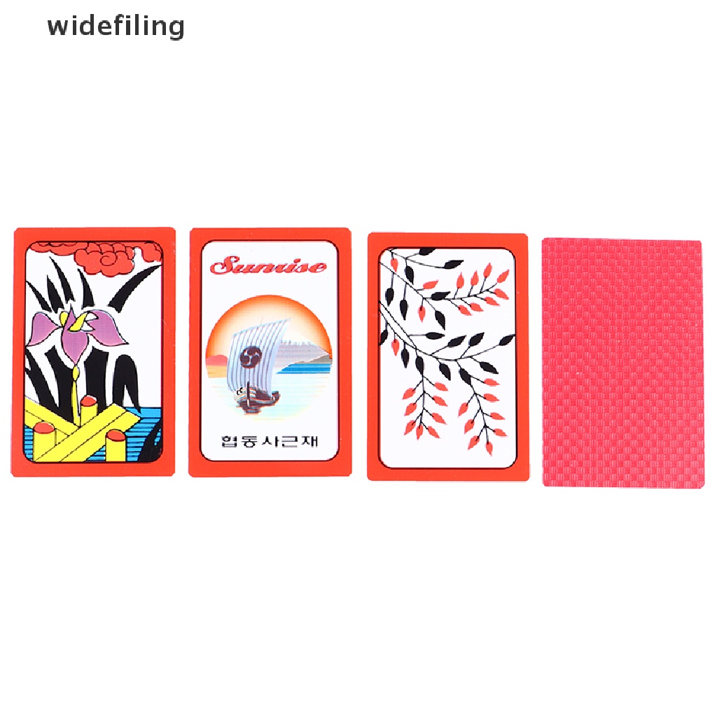 Bộ bài chơi mạt chược Go Stop Hanafuda kiểu Nhật Hàn dễ thương độc đáo