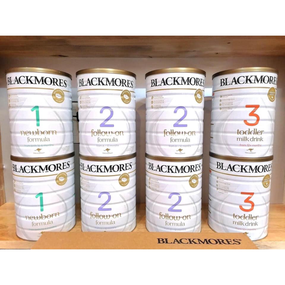 SỮA BLACKMORES SỐ 1,2,3 900GR DATE MỚI NHẤT