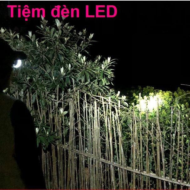 Đèn pin chiếu sáng LED thời lượng dài mạnh có thể sạc lại, tuổi thọ dài, của thợ mỏ siêu không thấm nước gắn trê