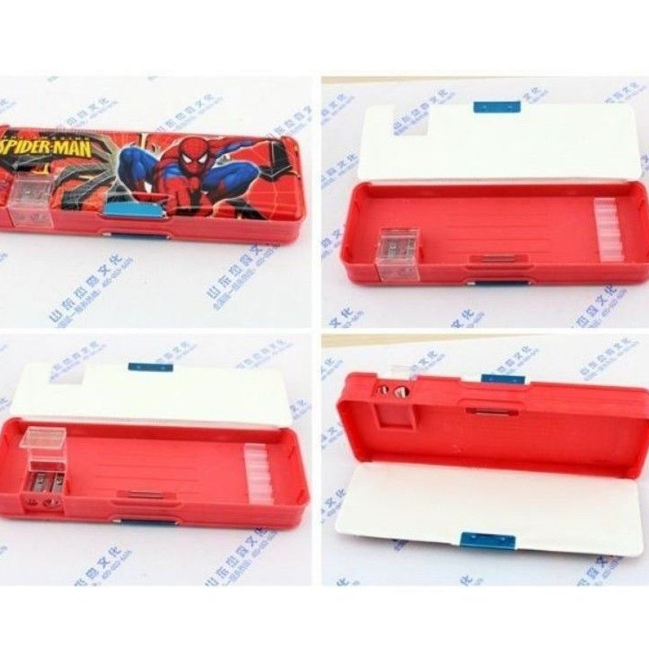 Hộp bút nhựa siêu nhân Made in vn loại lớn