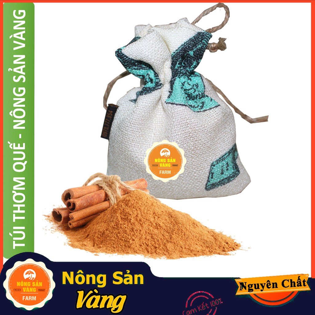 Túi Thơm Quế Treo phòng, Treo ô tô, Phụ kiện làm thơm phòng,Túi thơm Quế có tác dụng khử mùi giảm stress cho giấc ngủ ng