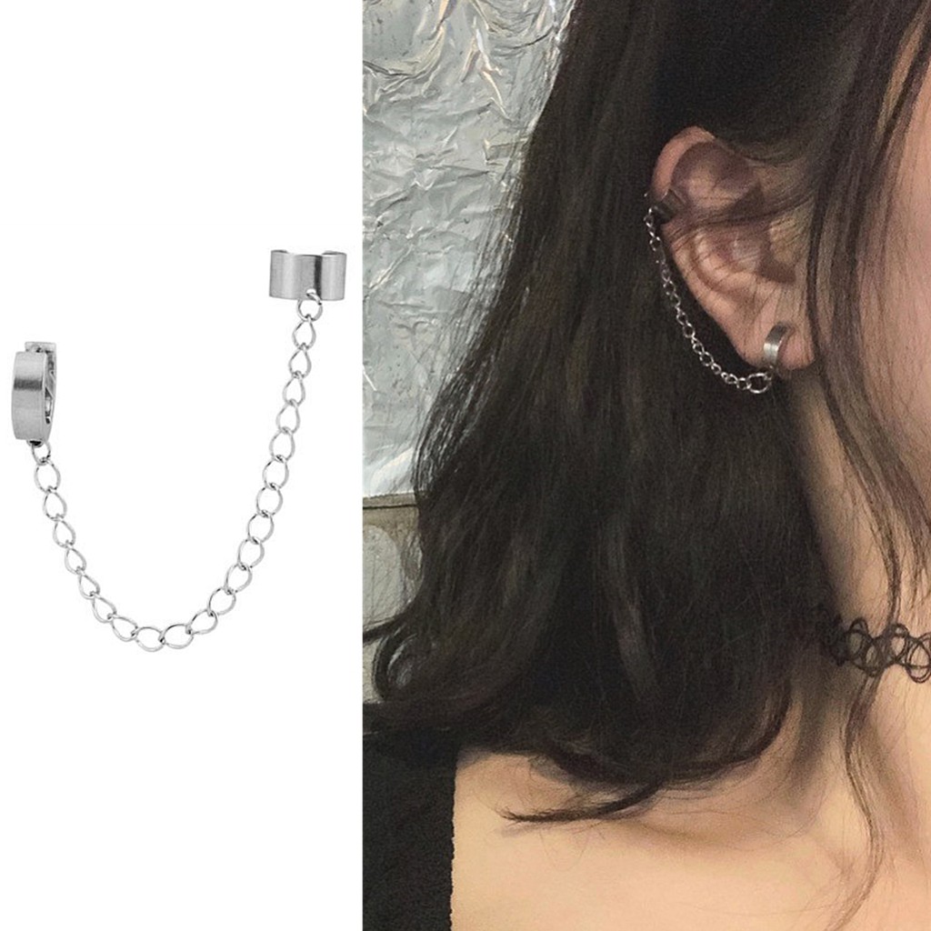 Khuyên Tai Thép Titan Phong Cách Hàn Quốc A678