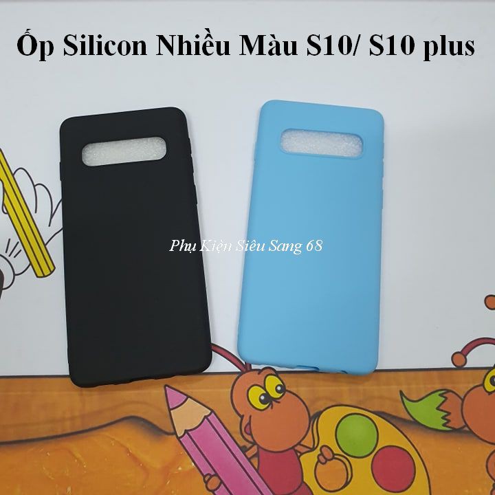 S10/ S10plus| Ốp Silicon Nhiều màu sắc dành cho Samsung S10/ S10 plus