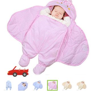 Áo choàng ủ có chân cho bé