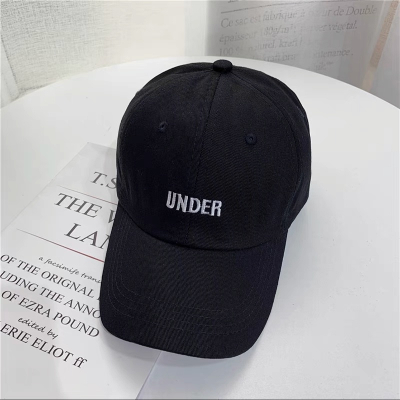 Mũ Lưỡi Trai Vải Mềm In Chữ Thời Trang Cho Nam Và Nữ