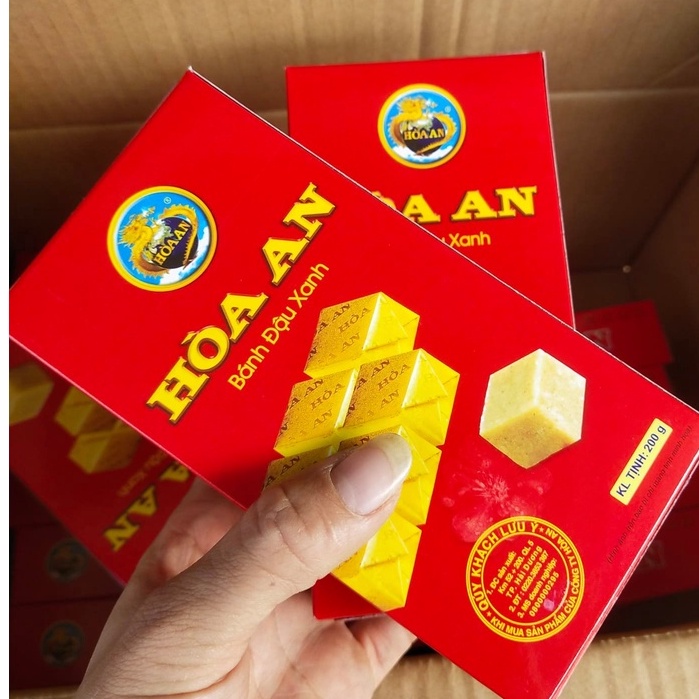 Bánh đậu xanh Hòa An 200gr