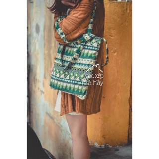 Túi vải thổ cẩm tote bag