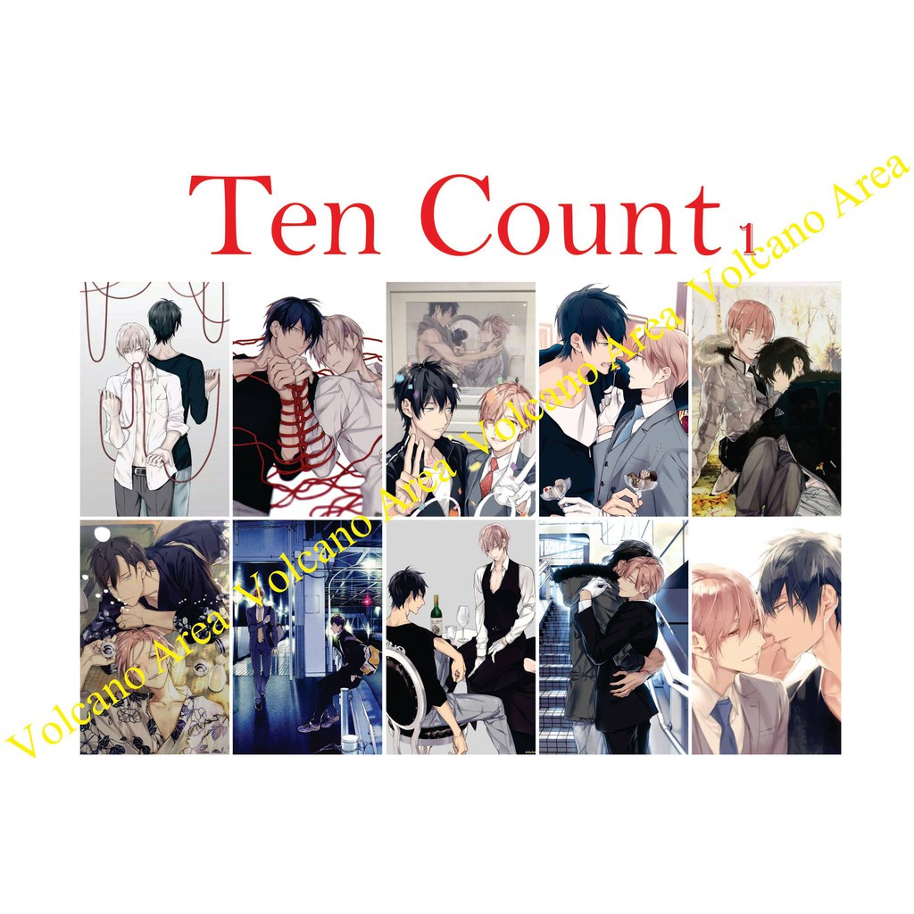 [Ten Count] Set sticker Anime, Manga, Game