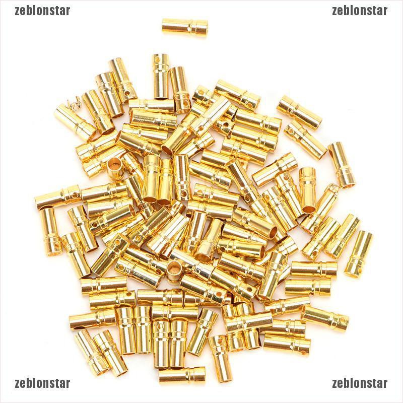 Bộ Jack Cắm Bắp Chuối Mạ Vàng 3.5Mm 40Mm