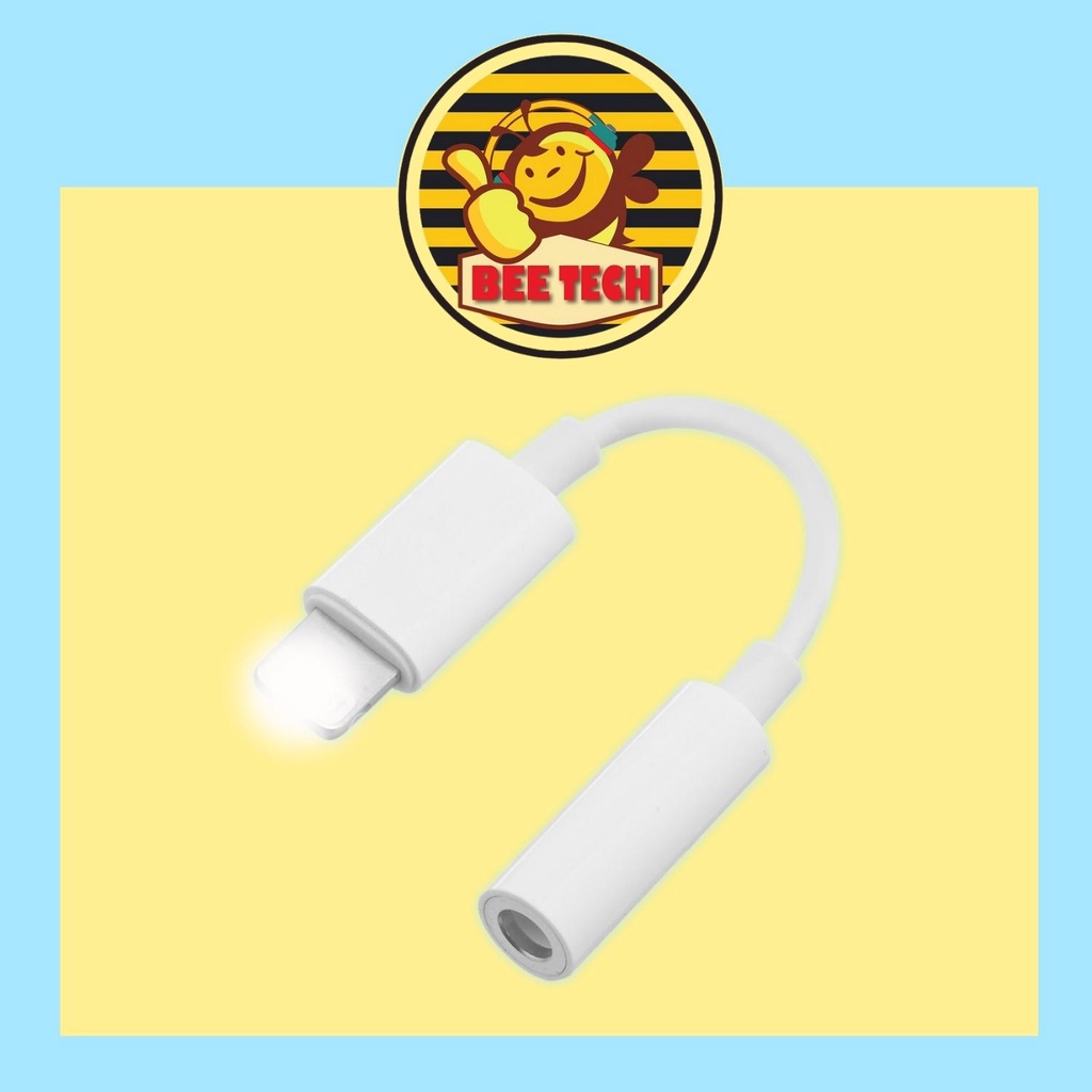 Jack chuyển chân lightning thành chân 3.5mm BEETECH BTJ04, cổng chuyển chân sạc thành chân tai nghe