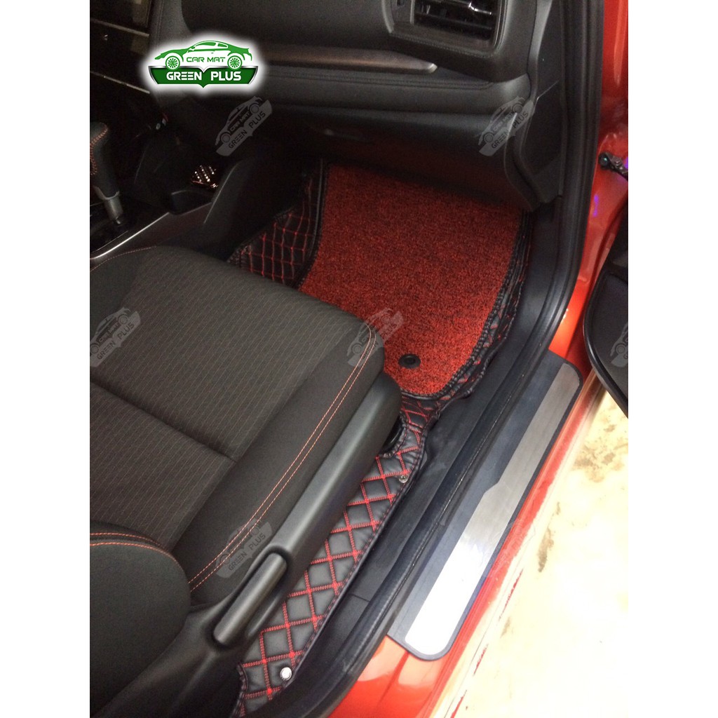 Thảm lót sàn ô tô 6D Honda Jazz 2014-2020 chống nước, không mùi, phủ kín 90% sàn xe