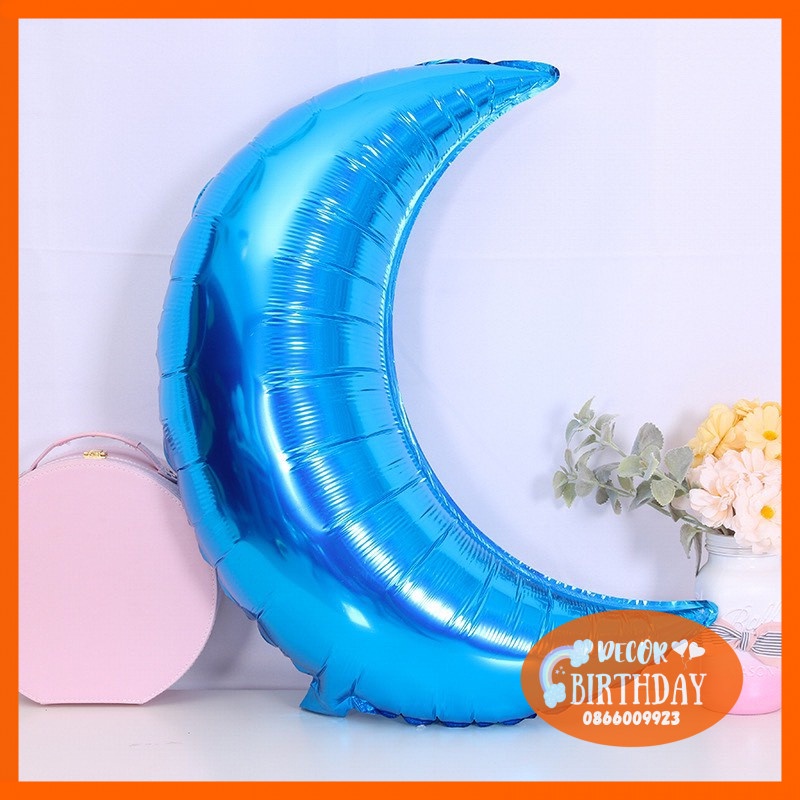 Bóng Trăng SIÊU ĐẸP Trang Trí Sinh Nhật Cho Bé, Bóng Dày Dặn, Nhiều Màu Đẹp, Size To